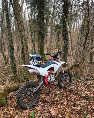 Pit bike PBS Pro 190 2021 - scarico LM Titanium