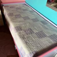 Letto singolo con cassettone