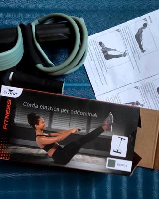 Corda elastica per addominali 