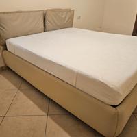 Letto contenitore e materasso in Memory foam