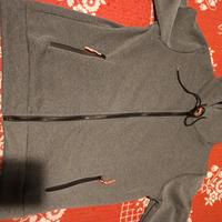 Felpa uomo tg L di color grigio