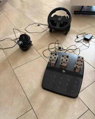 Volante Logitech G923 SE con cambio e pedaliera