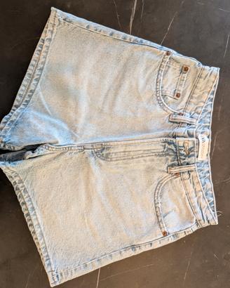 Lotto 3 shorts jeans Zara vita alta