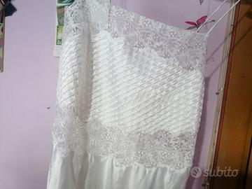 completo camicia e vestaglia da notte