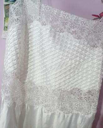 completo camicia e vestaglia da notte