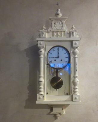 orologio pendolo vintage shabby chic