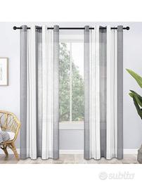 Tenda a strisce semi-trasparente