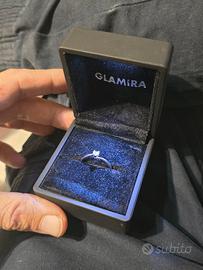 Anello di fidanzamento Hearteye 3.5 mm con Diamant