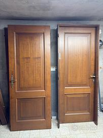 Porte in noce artigianali