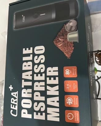 Macchina caffè portatile come nuova