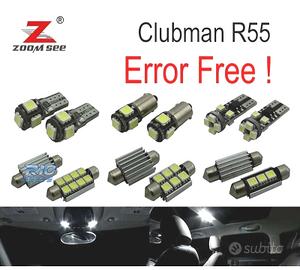 KIT 17 LAMPADE LED INTERNE MINI COOPER CLUBMAN R55