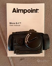 punto rosso Red Dot mirino Aimpoint micro S16 Moa