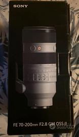 Sony FE 70-200mm f2.8 GM OSS