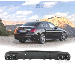 DIFFUSORE MERCEDES CLASSE C W205 SEDAN 14-20 AMG P