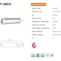 Stock lampadine led 250pz.