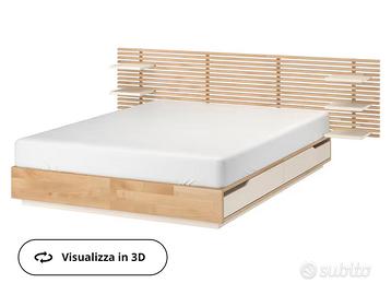 Letto matrimoniale Mandal