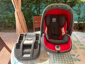 Ovetto auto Peg Perego + Base ISOFIX