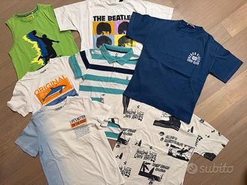 Lotto estivo bambino 9 anni 14 pz