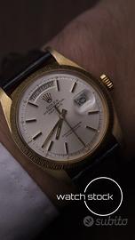 ROLEX DAY-DATE REF. 1807 BARK BEZEL 18K