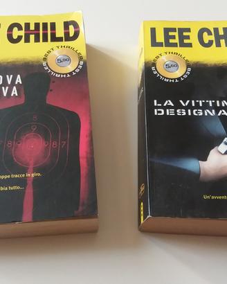 Lotto 2 best thriller di LEE CHILD
