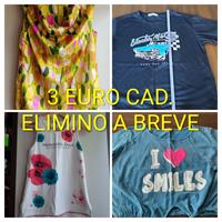 Abbigliamento 3 euro cad.