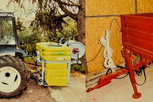 Trattore cabinato LAMBORGHINI RUNNER DT 350