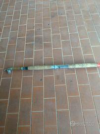 Canna da pesca vintage per trota torrente