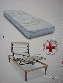 rete motorizzata elettrica +materasso in waterfoam