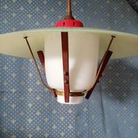 Lampadario a sospensione vintage 