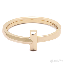 Anello Tiffany T1 in oro giallo