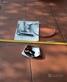 2 porta accappatoio + salviette, sapone, rotolo