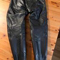 Pantaloni pelle da moto