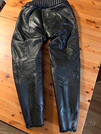 Pantaloni pelle da moto