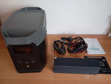 ECOFLOW Delta 2 + 2 pannelli solari portatili 60w