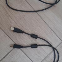 2 cavi usb schermati