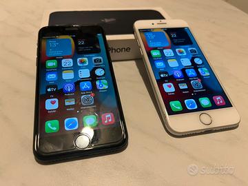 iPhone 7 -32GB- Nero opaco & Argento