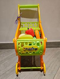 Giocattoli - Carrello spesa + Cucina piano cottura