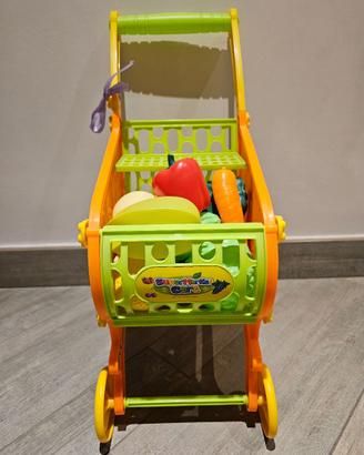 Giocattoli - Carrello spesa + Cucina piano cottura