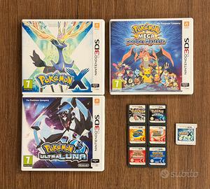 Lotto giochi Pokemon Nintendo DS 2DS 3DS Originali