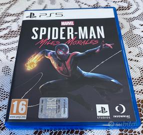 SPIDER-MAN MILES MORALES PS5 €25 trattabile