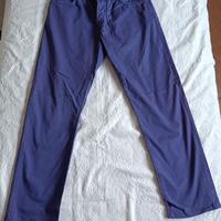 Pantaloni jeans viola uomo Jacob Cohen Handmade