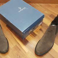 Stivaletti camoscio marrone uomo num. 45