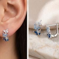 Orecchini argento s925 butterly