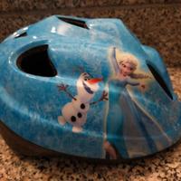 Casco bici bambina tema frozen