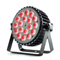 Par Led 18x12W RGBW Faro DMX Alluminio Powercon 