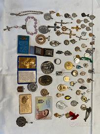 Lotto Vintage Oggetti Religiosi