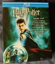 Cofanetto Blu-ray "Harry Potter - Anni 1-5"