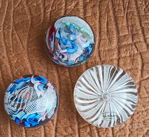 Fermacarte in vetro di Murano