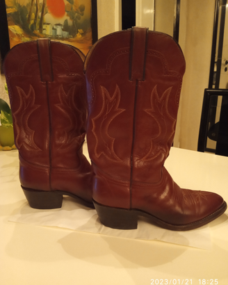 Stivali western uomo/donna
