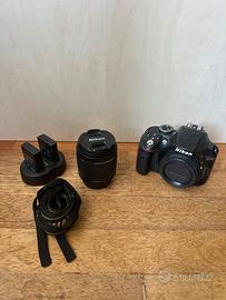 Nikon D3300 + 18-55mm